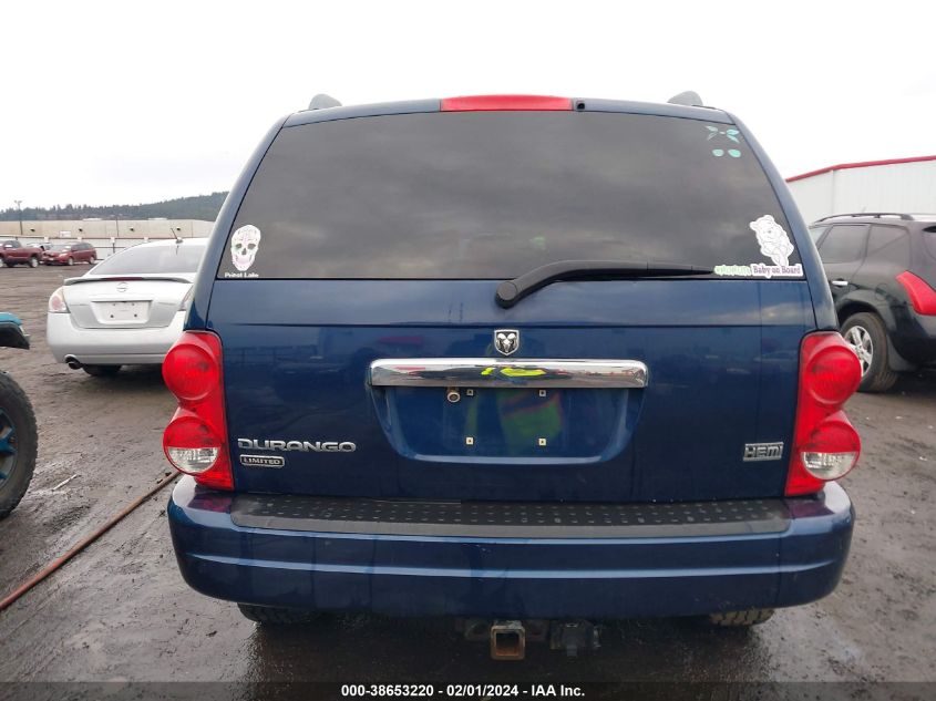 2005 Dodge Durango Limited VIN: 1D4HB58D65F546357 Lot: 38653220