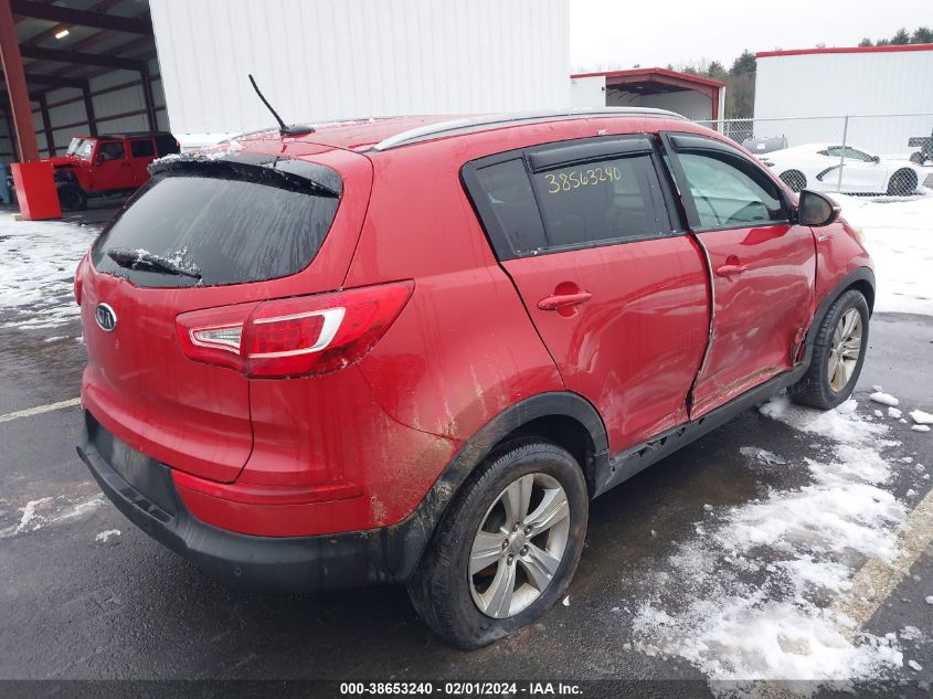 2011 Kia Sportage Lx VIN: KNDPBCA20B7042558 Lot: 38653240