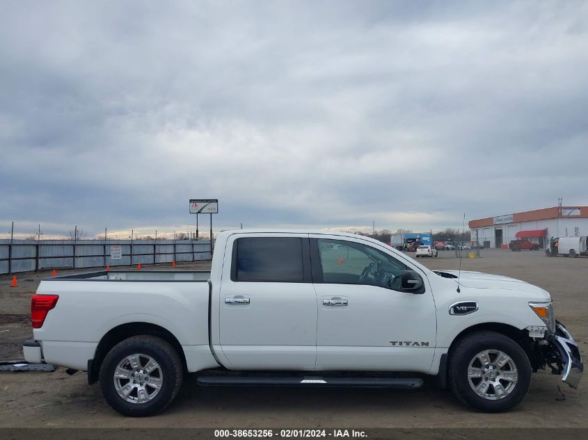 2017 Nissan Titan Sv VIN: 1N6AA1E52HN560299 Lot: 38653256