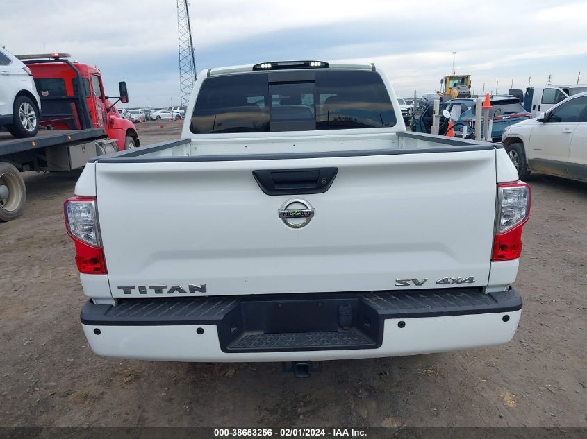 2017 Nissan Titan Sv VIN: 1N6AA1E52HN560299 Lot: 38653256