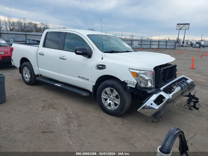 2017 Nissan Titan Sv VIN: 1N6AA1E52HN560299 Lot: 38653256