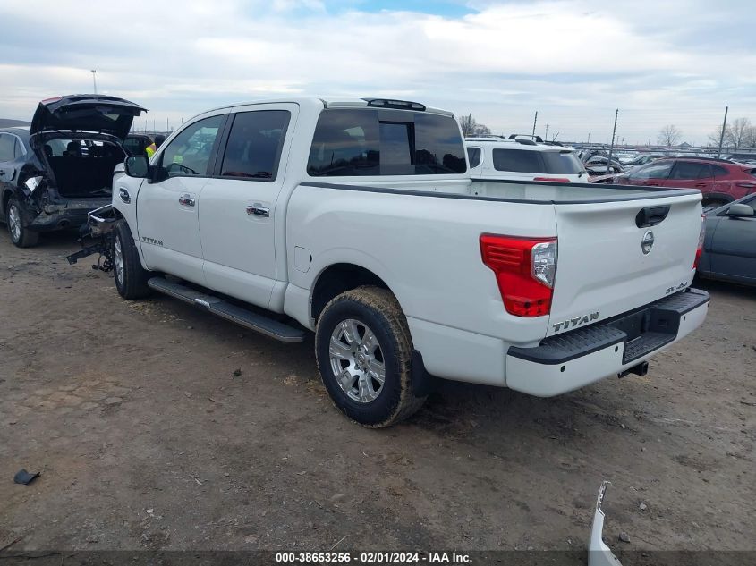 2017 Nissan Titan Sv VIN: 1N6AA1E52HN560299 Lot: 38653256