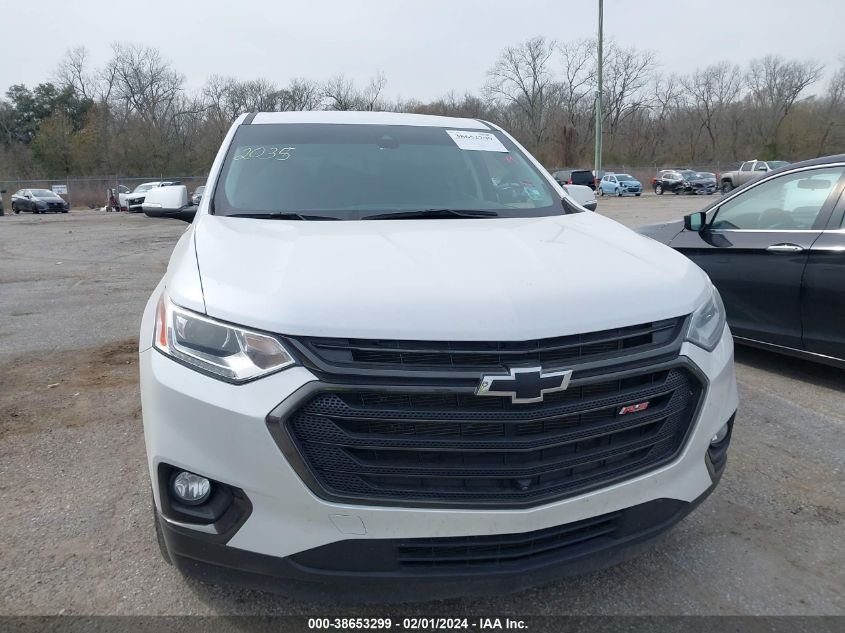 2021 Chevrolet Traverse Fwd Rs VIN: 1GNERJKWXMJ233801 Lot: 38653299