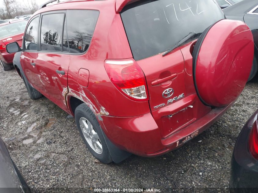 JTMZD33V686076903 2008 Toyota Rav4