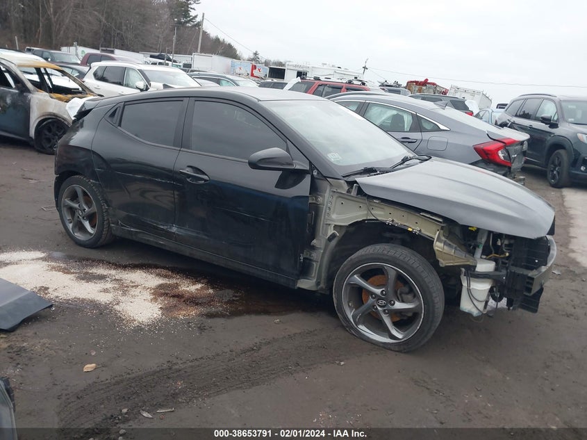 2019 Hyundai Veloster 2.0 VIN: KMHTG6AF4KU006549 Lot: 38653791