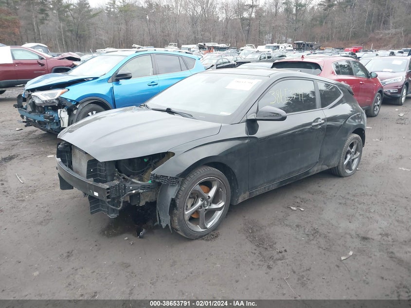 2019 Hyundai Veloster 2.0 VIN: KMHTG6AF4KU006549 Lot: 38653791