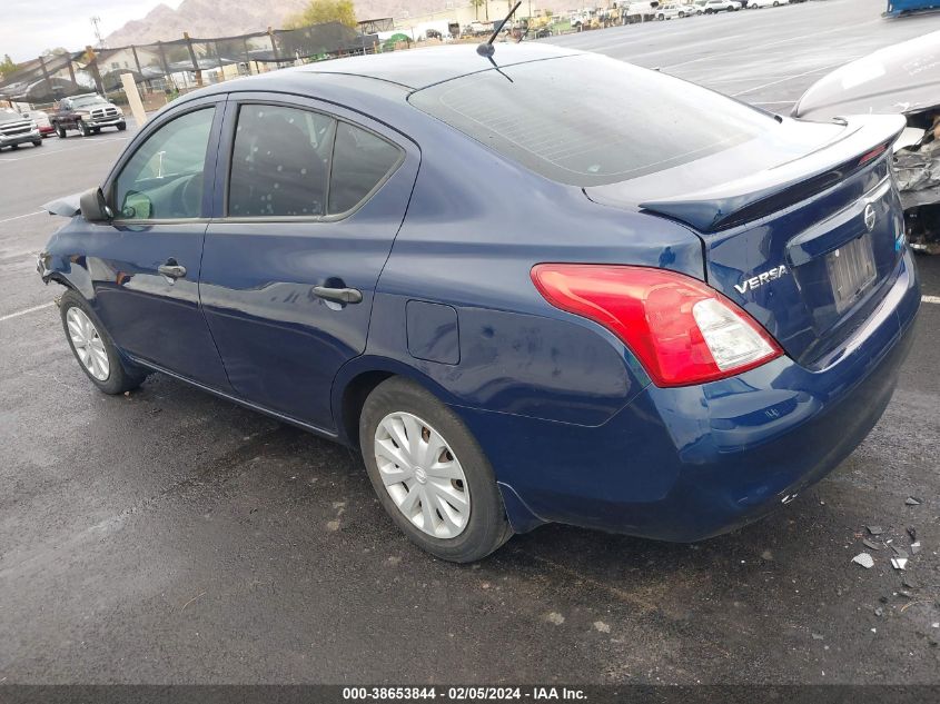 2014 Nissan Versa 1.6 S+ VIN: 3N1CN7AP7EL863068 Lot: 38653844