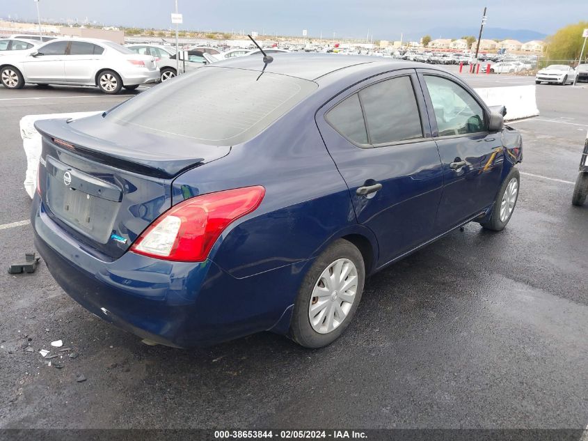 2014 Nissan Versa 1.6 S+ VIN: 3N1CN7AP7EL863068 Lot: 38653844