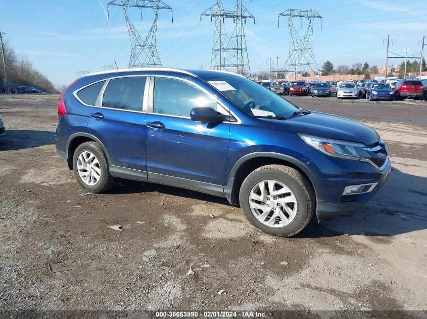 2016 Honda Cr-V Ex-L VIN: 2HKRM4H72GH626389 Lot: 38653890