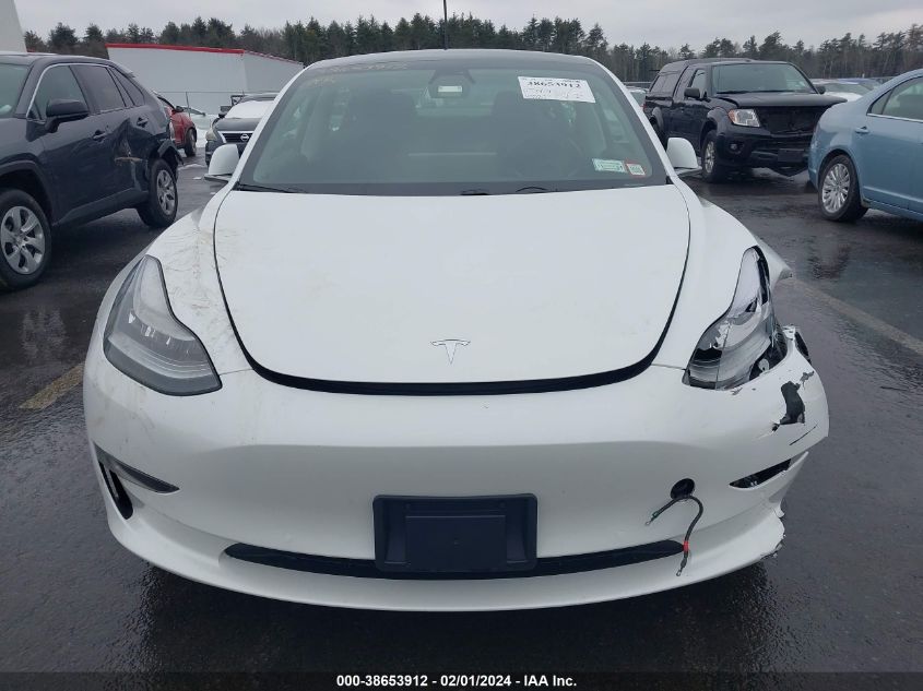 2019 Tesla Model 3 Long Range/Performance VIN: 5YJ3E1EB0KF451447 Lot: 38653912