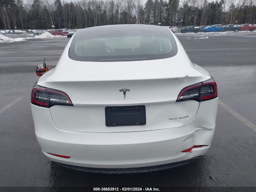 2019 Tesla Model 3 Long Range/Performance VIN: 5YJ3E1EB0KF451447 Lot: 38653912