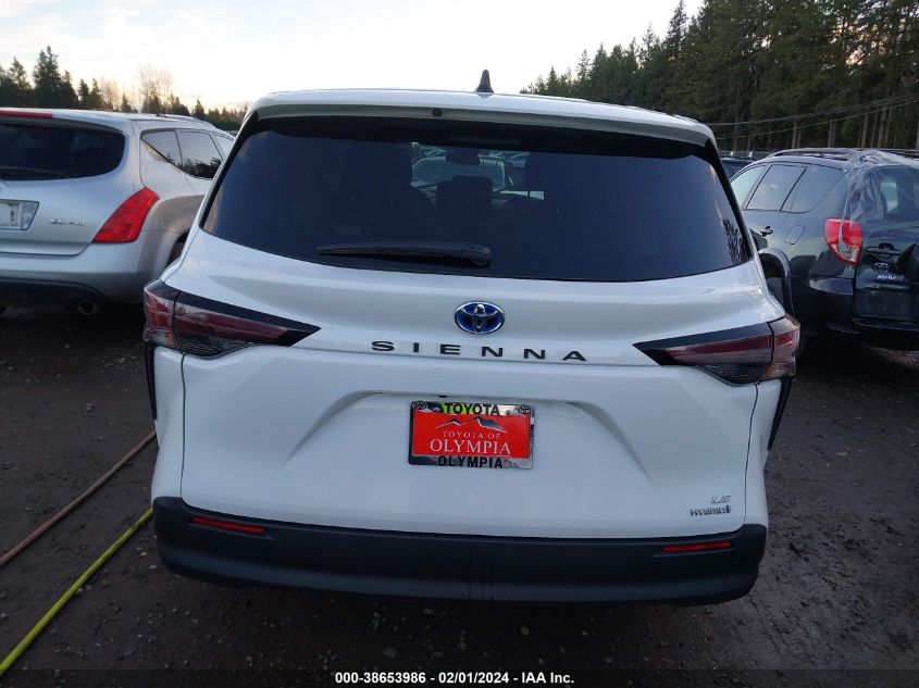 5TDKRKEC9PS156462 2023 TOYOTA SIENNA, photo no. 16