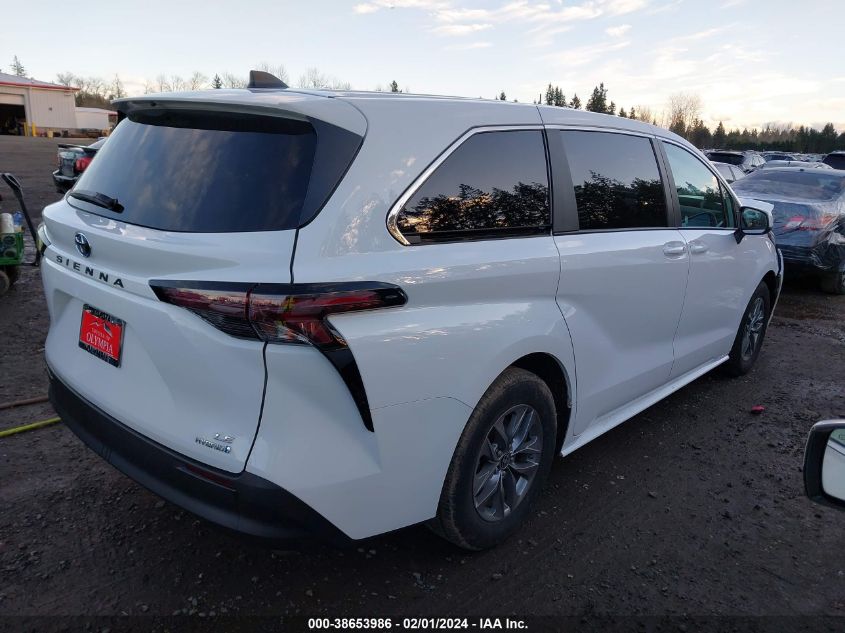 5TDKRKEC9PS156462 2023 TOYOTA SIENNA, photo no. 4