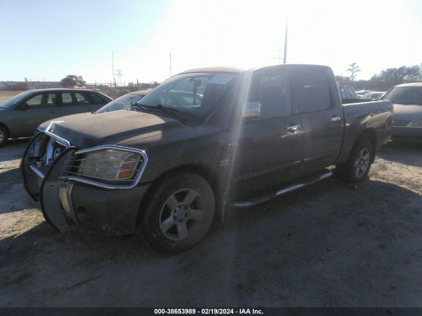 2004 Nissan Titan Se VIN: 1N6AA07A24N589140 Lot: 38653989