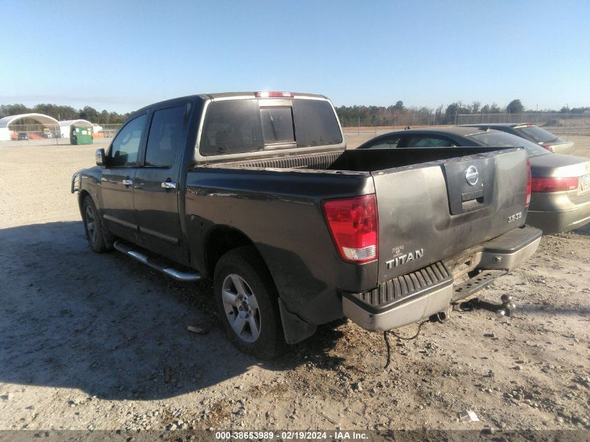 2004 Nissan Titan Se VIN: 1N6AA07A24N589140 Lot: 38653989