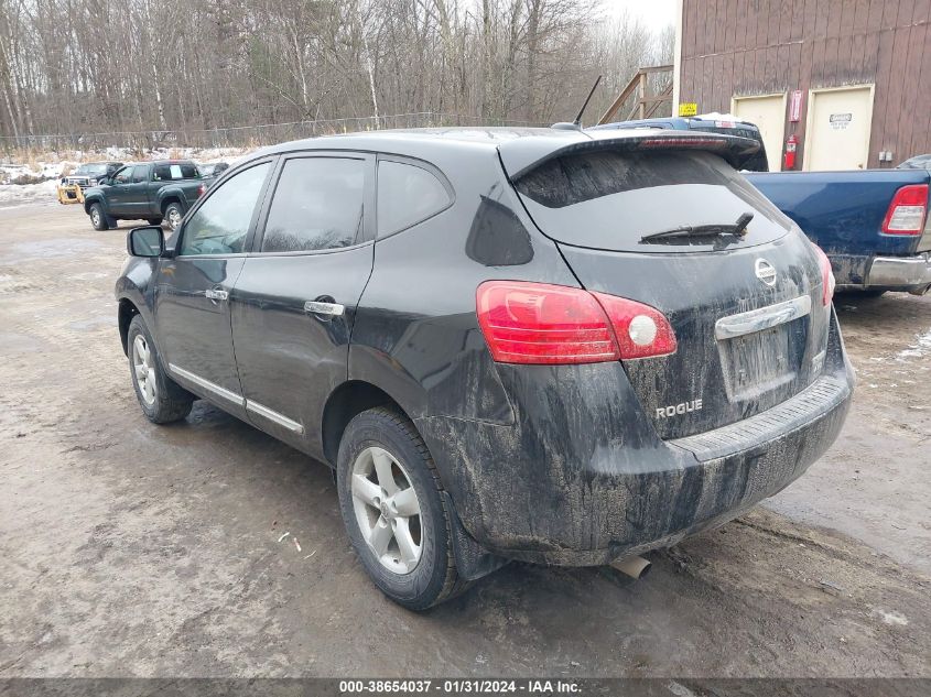 2013 Nissan Rogue S VIN: JN8AS5MV8DW645665 Lot: 38654037