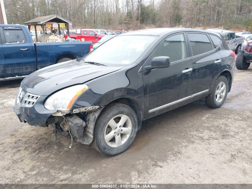 2013 Nissan Rogue S VIN: JN8AS5MV8DW645665 Lot: 38654037