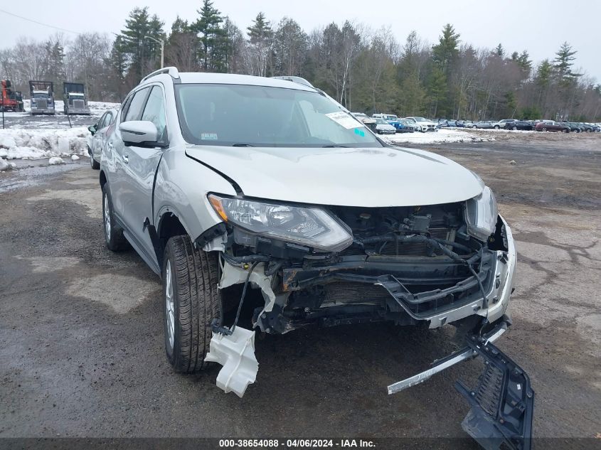 2017 Nissan Rogue Sv VIN: KNMAT2MV1HP618816 Lot: 38654088