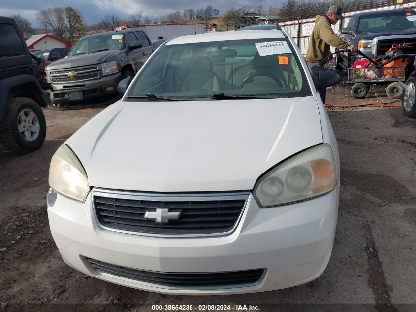 2006 Chevrolet Malibu Ls VIN: 1G1ZS51F56F245473 Lot: 38654238