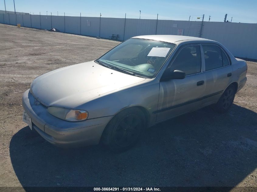 1999 Chevrolet Prizm VIN: 1Y1SK5284XZ433082 Lot: 38654291