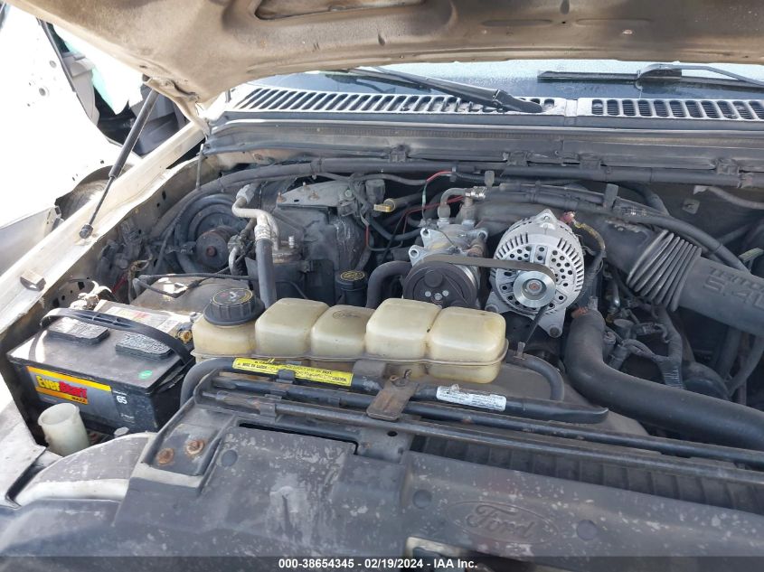 2000 Ford Super Duty F-350 Srw Lariat/Xl/Xlt VIN: 1FDSF34LXYEC63488 Lot: 38654345