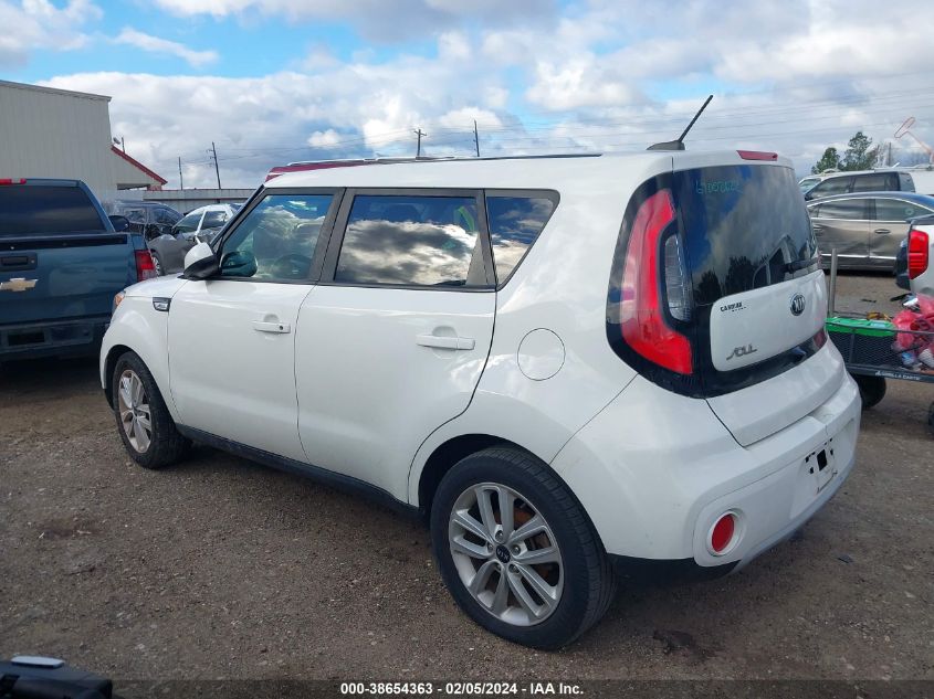 2019 Kia Soul + VIN: KNDJP3A52K7662491 Lot: 38654363