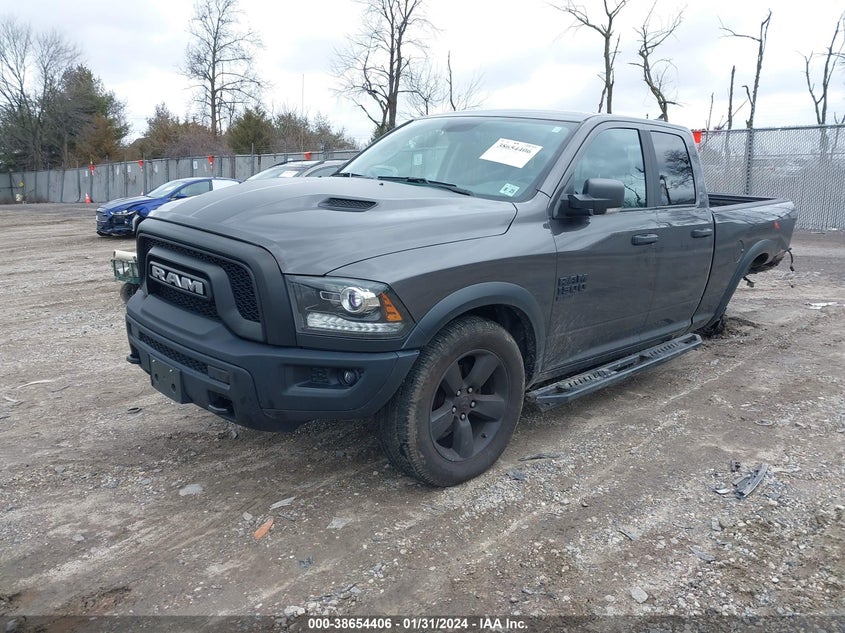 2020 RAM 1500 CLASSIC WARLOCK QUAD CAB 4X4 6'4 BOX - 1C6RR7GG3LS146689
