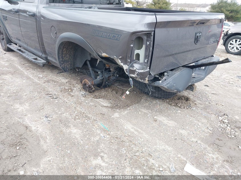 2020 RAM 1500 CLASSIC WARLOCK QUAD CAB 4X4 6'4 BOX - 1C6RR7GG3LS146689