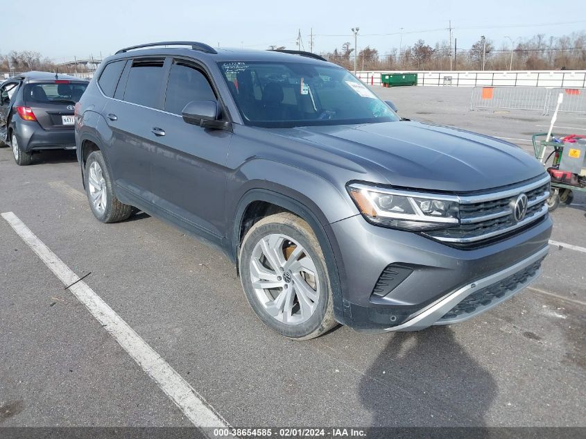 2021 Volkswagen Atlas 3.6L V6 Se W/Technology VIN: 1V2JR2CA5MC585641 Lot: 38654585