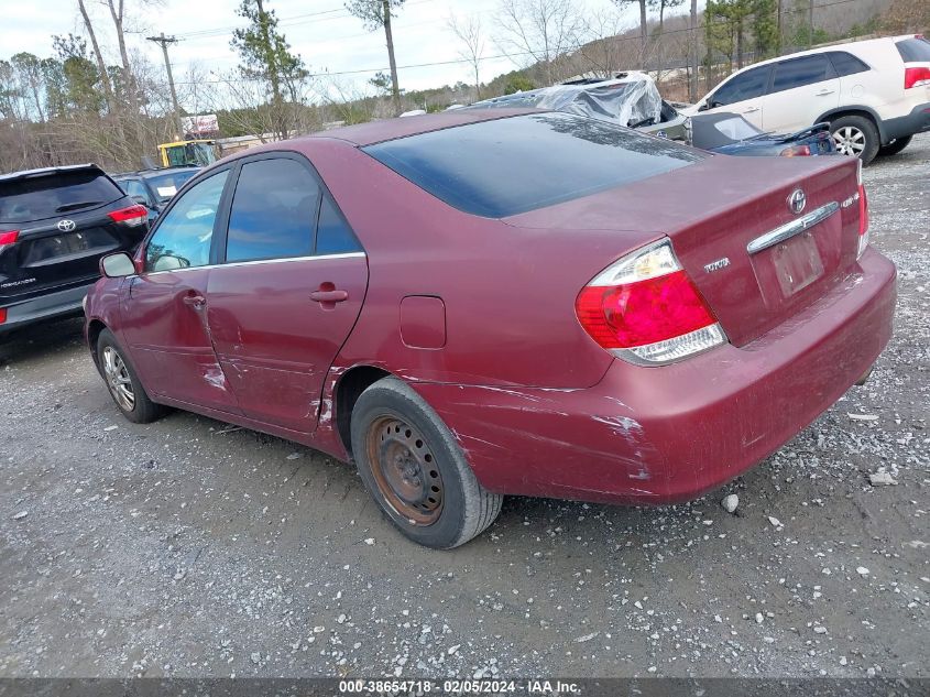 2005 Toyota Camry Le VIN: 4T1BE32K55U425882 Lot: 38654718