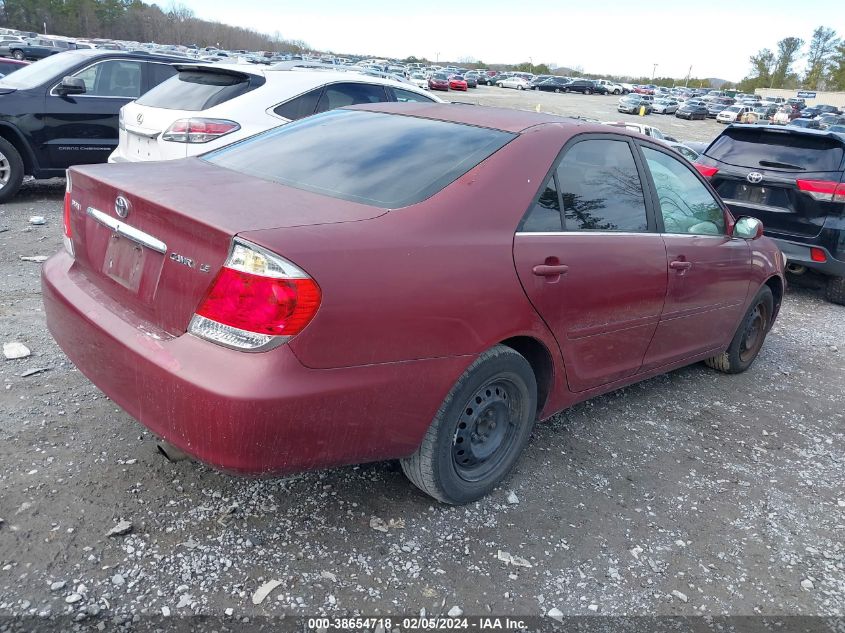 2005 Toyota Camry Le VIN: 4T1BE32K55U425882 Lot: 38654718