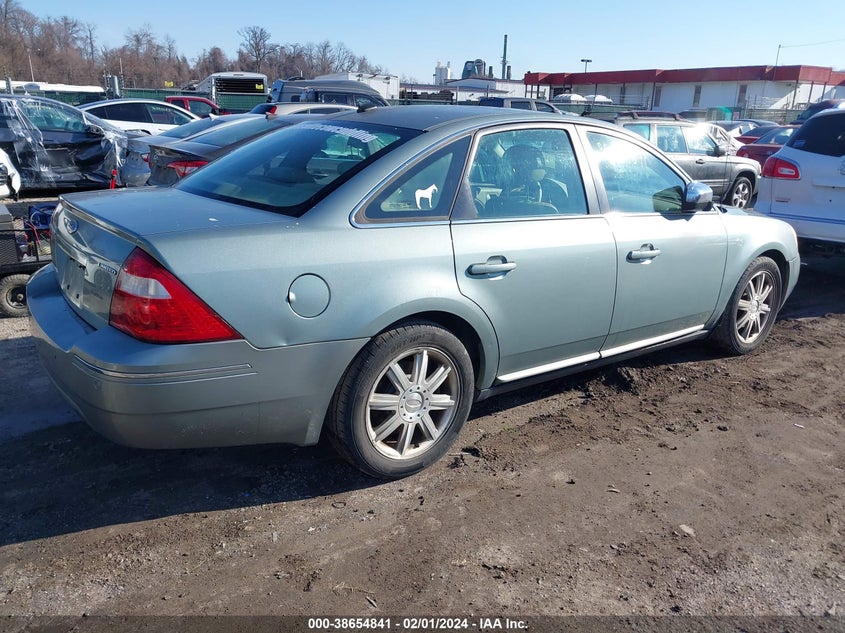 2007 Ford Five Hundred Limited VIN: 1FAHP251X7G137269 Lot: 38654841