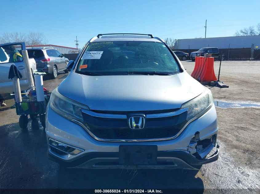 2015 Honda Cr-V Ex-L VIN: 2HKRM4H77FH630663 Lot: 39103207