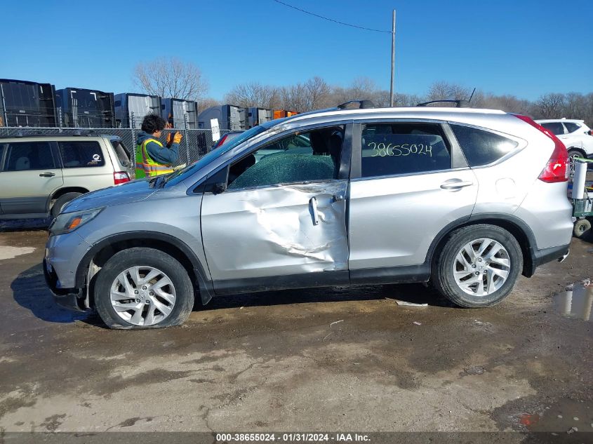 2015 Honda Cr-V Ex-L VIN: 2HKRM4H77FH630663 Lot: 39103207