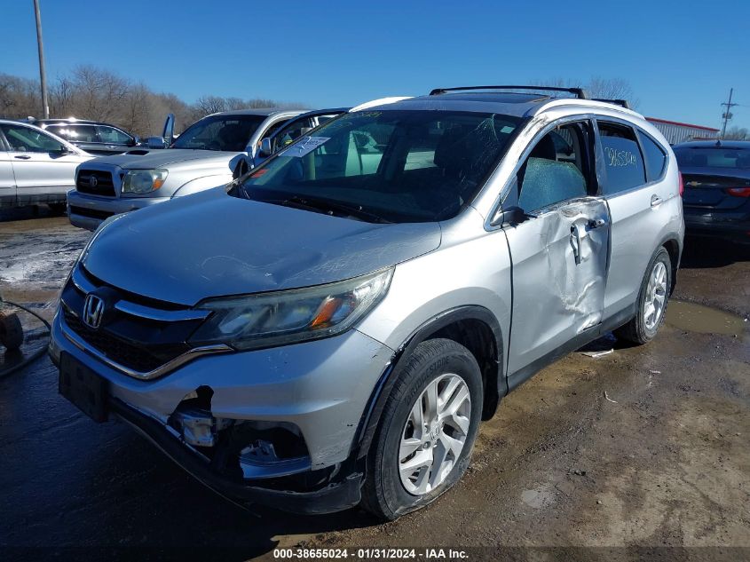 2015 Honda Cr-V Ex-L VIN: 2HKRM4H77FH630663 Lot: 39103207