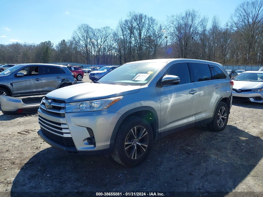 2019 TOYOTA HIGHLANDER VIN: 5TDZARFHXKS048871