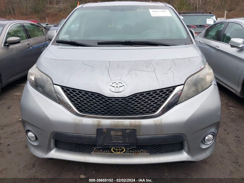 5TDXK3DC5CS177109 2012 TOYOTA SIENNA, photo no. 6