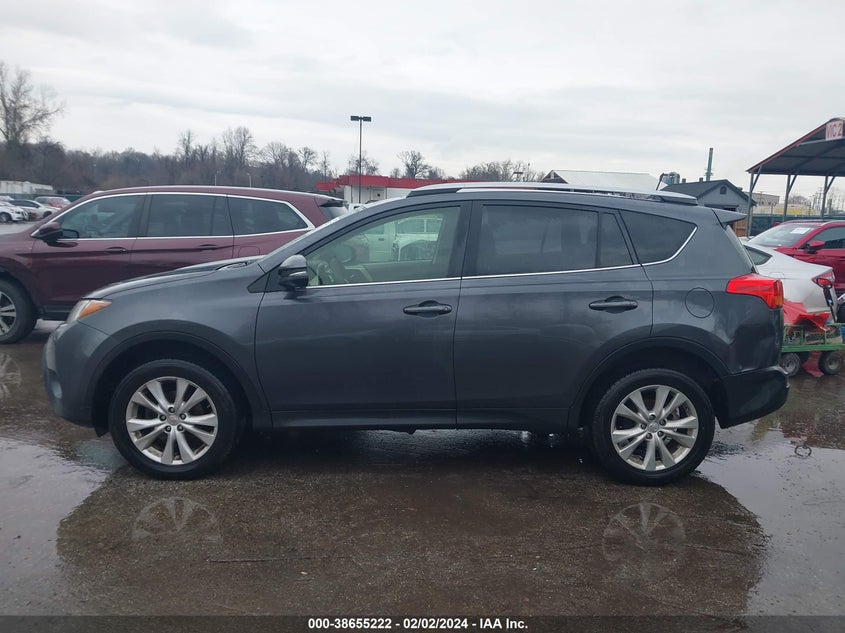 2013 TOYOTA RAV4 LIMITED - JTMDFREV8DD000464