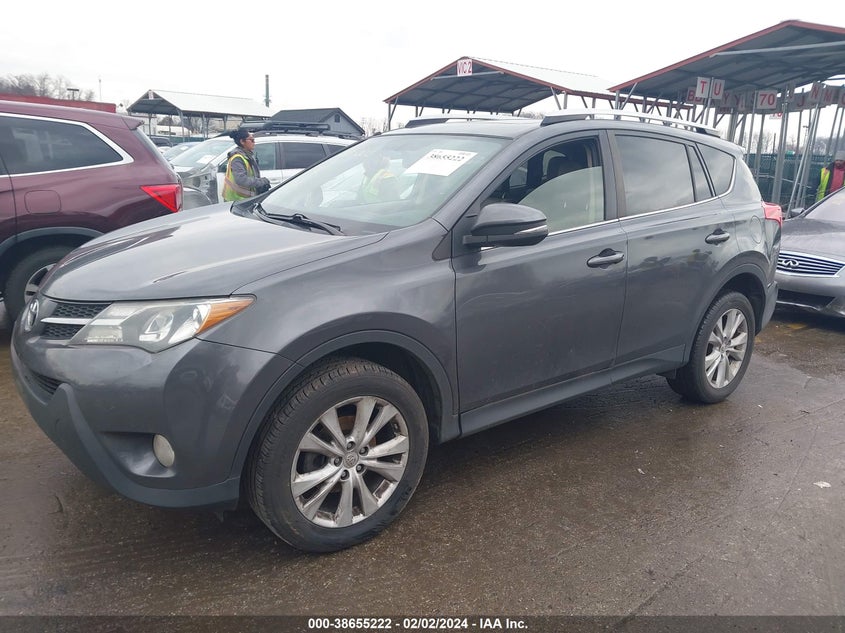 2013 TOYOTA RAV4 LIMITED - JTMDFREV8DD000464