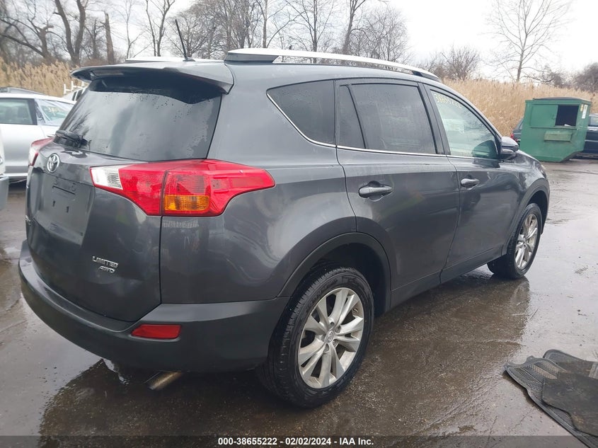 2013 TOYOTA RAV4 LIMITED - JTMDFREV8DD000464