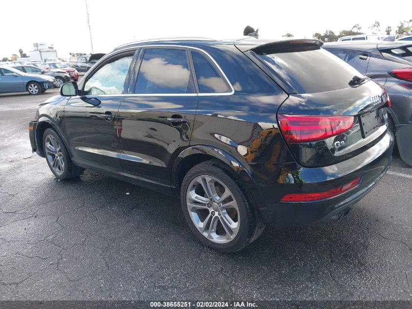 2015 Audi Q3 2.0T Premium Plus VIN: WA1GFCFS6FR000929 Lot: 38655251