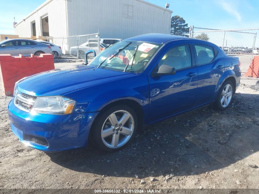 2013 Dodge Avenger Se VIN: 1C3CDZAB5DN517975 Lot: 38655332