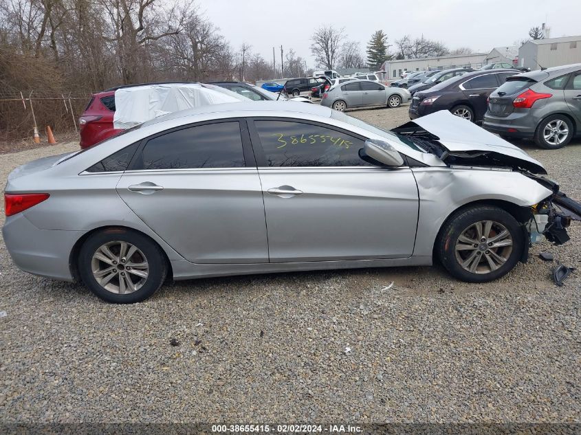 2013 Hyundai Sonata Gls VIN: 5NPEB4AC6DH704745 Lot: 38655415