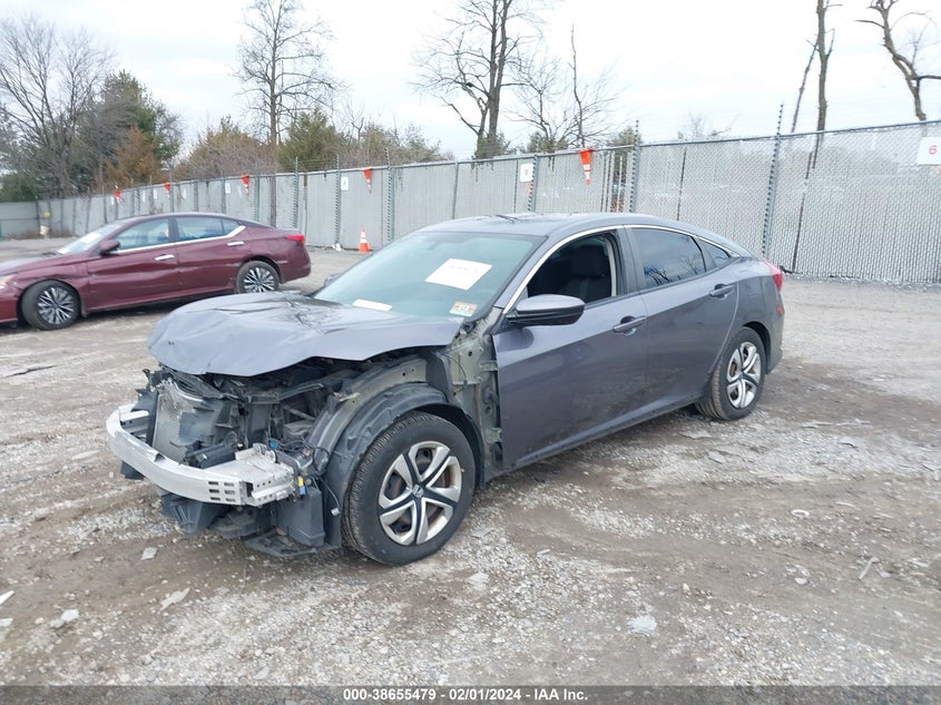 VIN 2HGFC2F58JH501815 2018 HONDA CIVIC LX