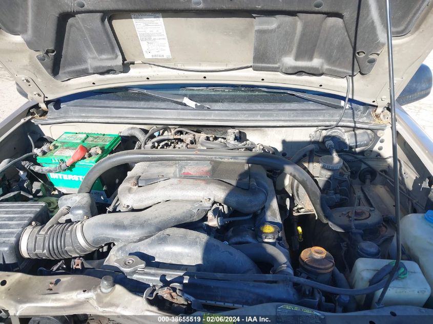 2002 Chevrolet Tracker Zr2 VIN: 2CNBJ734026900772 Lot: 38655519