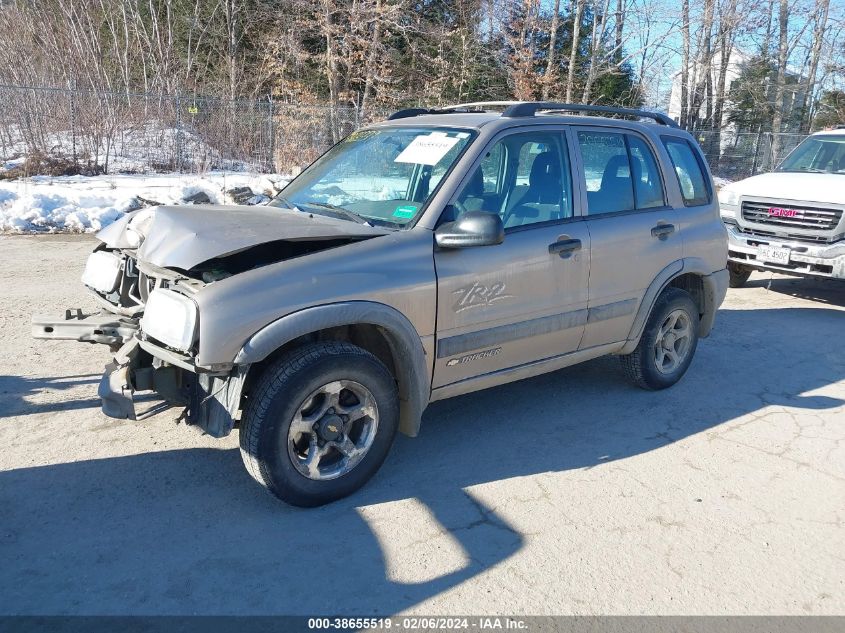 2002 Chevrolet Tracker Zr2 VIN: 2CNBJ734026900772 Lot: 38655519
