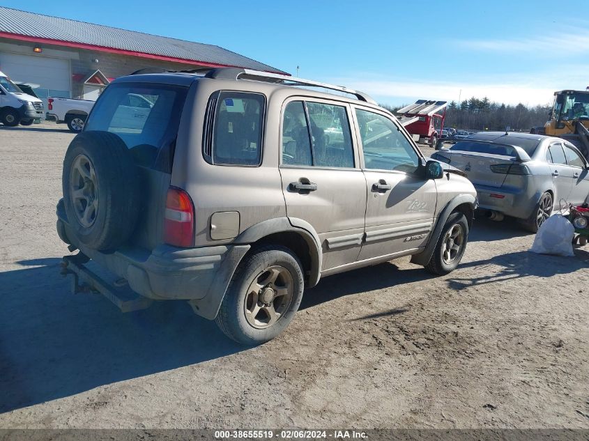 2002 Chevrolet Tracker Zr2 VIN: 2CNBJ734026900772 Lot: 38655519