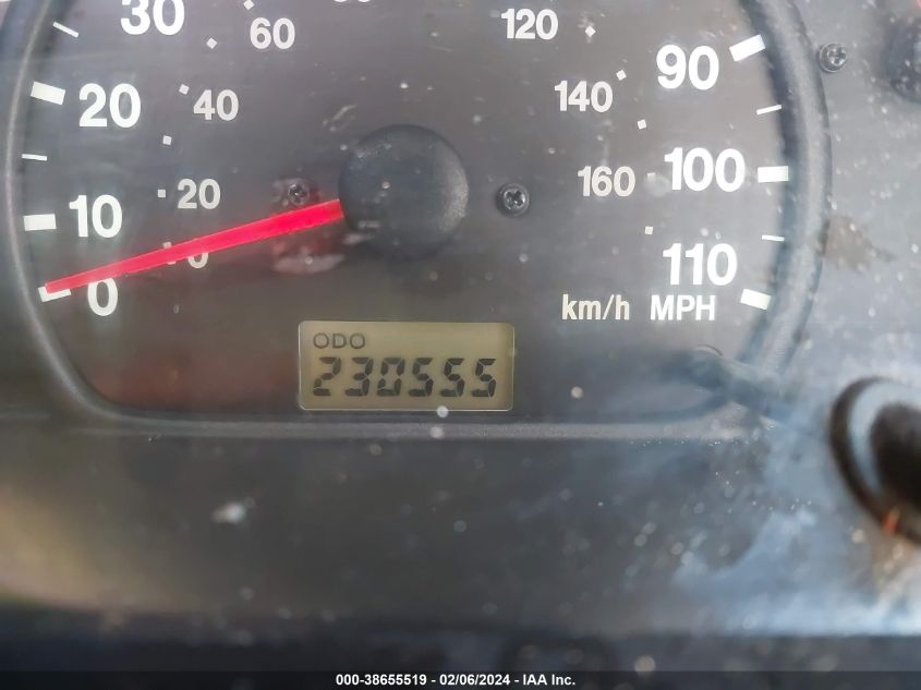 2002 Chevrolet Tracker Zr2 VIN: 2CNBJ734026900772 Lot: 38655519