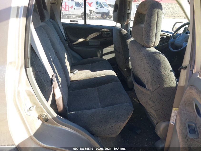 2002 Chevrolet Tracker Zr2 VIN: 2CNBJ734026900772 Lot: 38655519