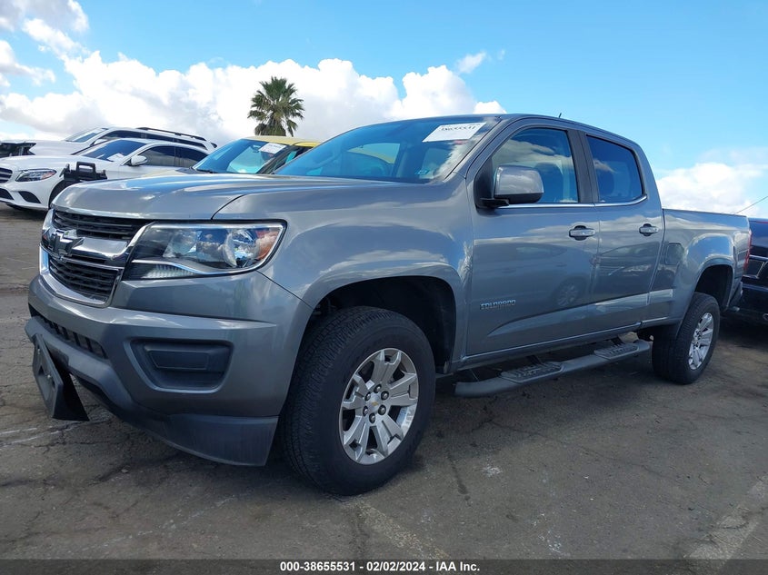 VIN 1GCGSCEN3L1250118 2020 CHEVROLET COLORADO 2WD  LONG BOX LT